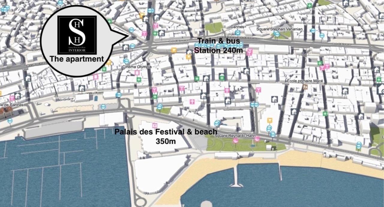 A 2 Pas De La Croisette Daire Cannes Dış mekan fotoğraf